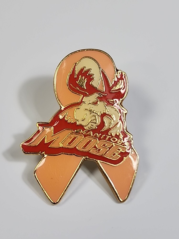 Manitoba Moose Lapel Pin Hockey Team