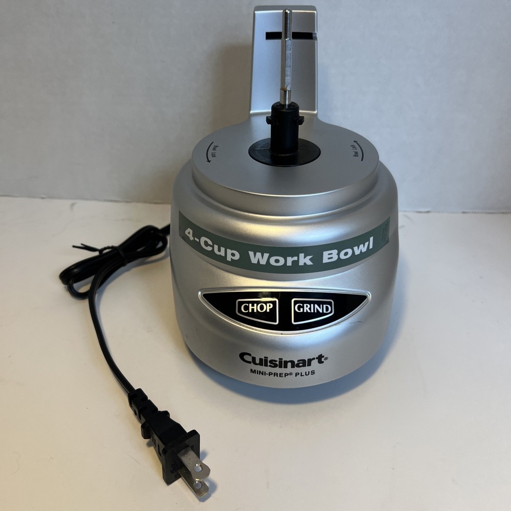 Cuisinart Mini Prep Plus MOTOR BASE ONLY Silver Model DLC-2A Tested Replacement