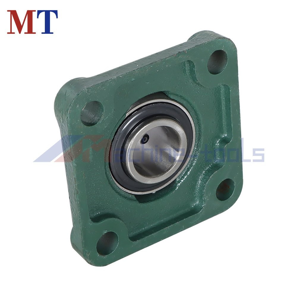 10 Pack UCF205-16 Pillow Block Flange Bearing 1" Bore 4 Bolt Solid Base
