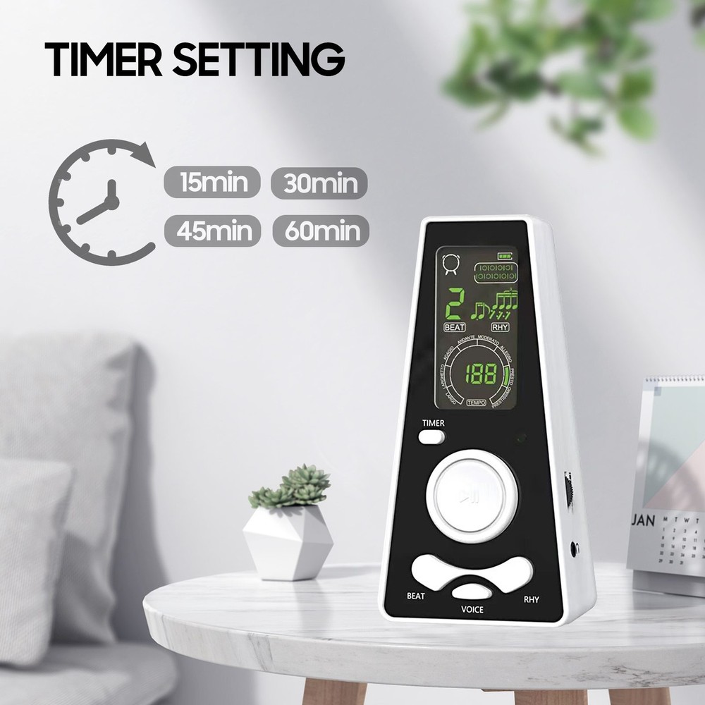 Electronic Digital Metronome With Timer Universal Electronic Metronome WZFX