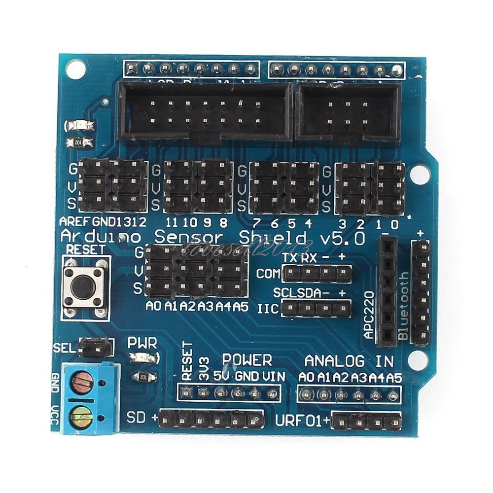 New Sensor Shield Digital Analog Module Servo Motor for R3 MEGA V5