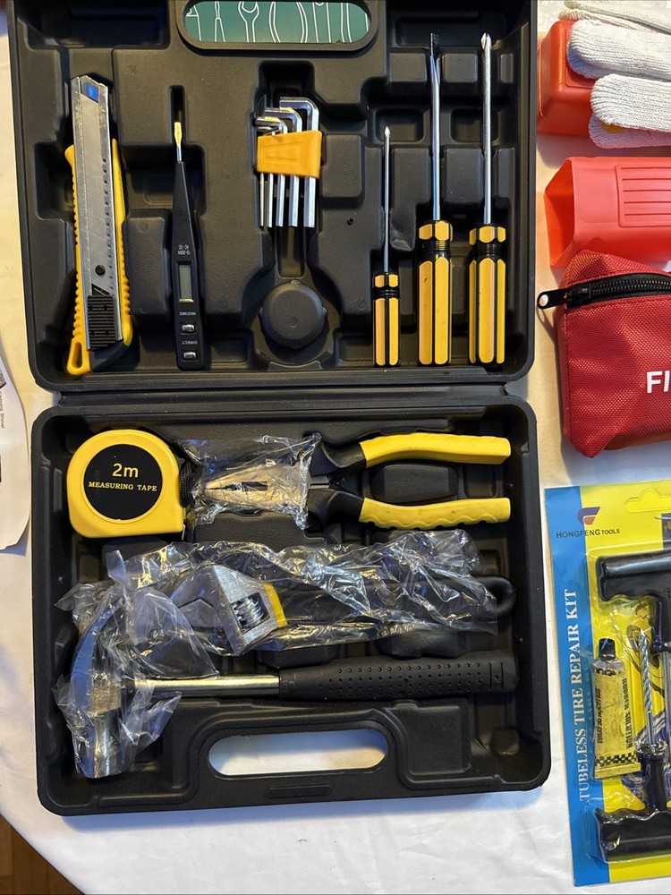 Watbas Roadside Emergency Kit Bag Set