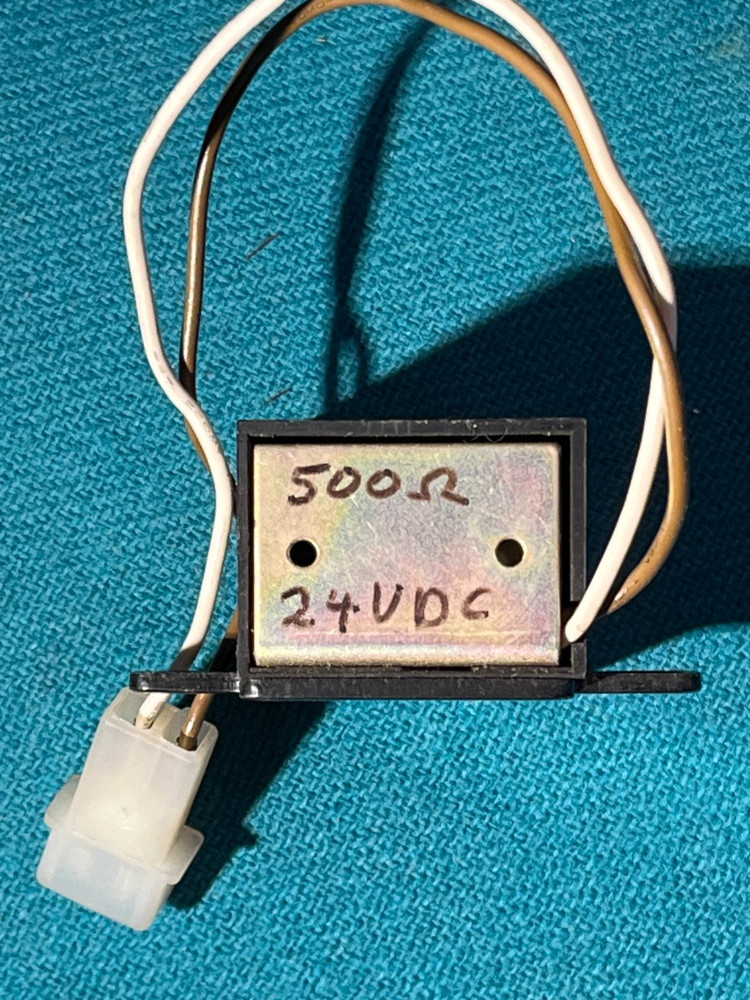 3 digit electromechanical counter, 24VDC, resettable, used