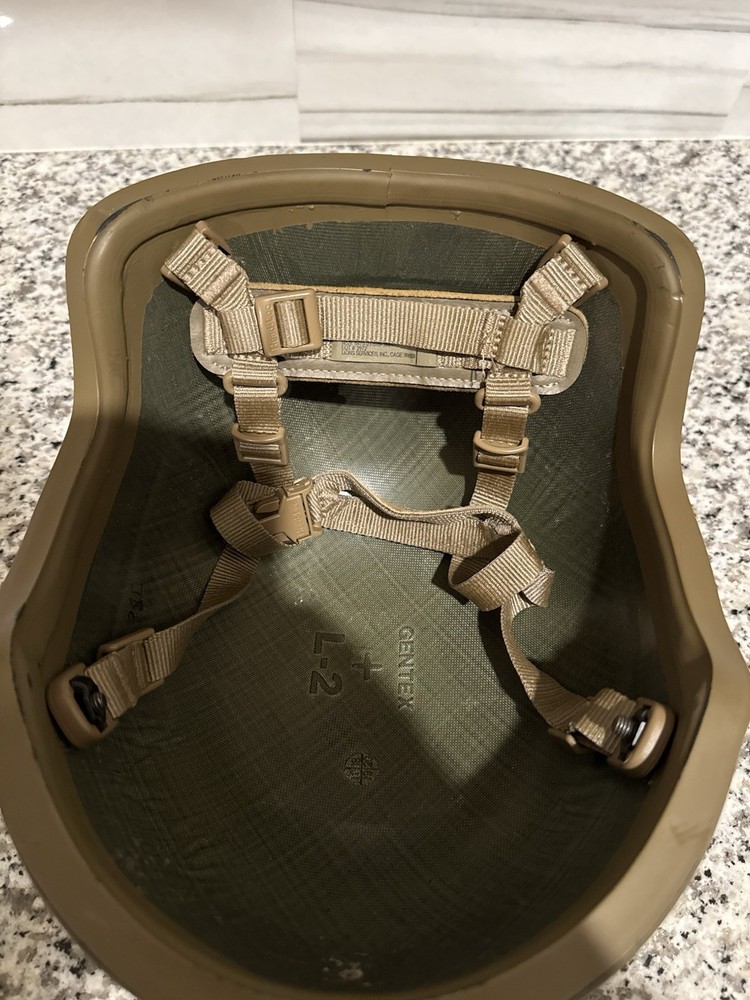 Gentex Corporation High Cut ECH Helmet MARSOC Experimental Prototype Large SOF
