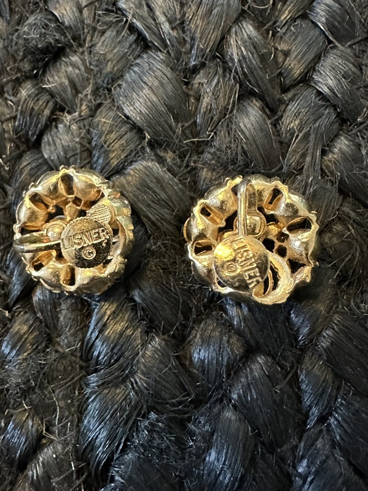 vintage lisner earrings (A-6)