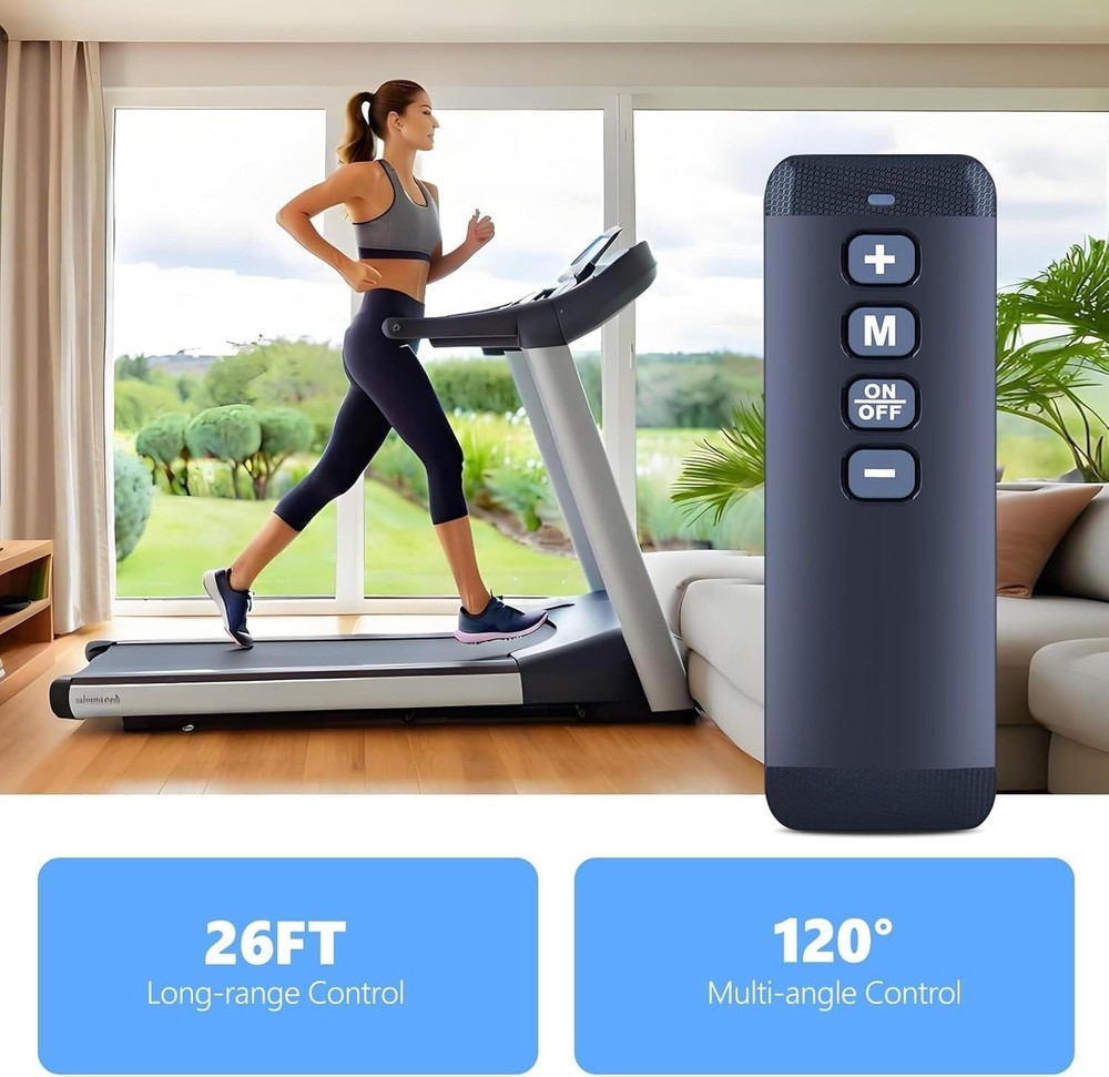 User-Friendly Treadmill Remote Control - Black Infrared for Walking Pad Series