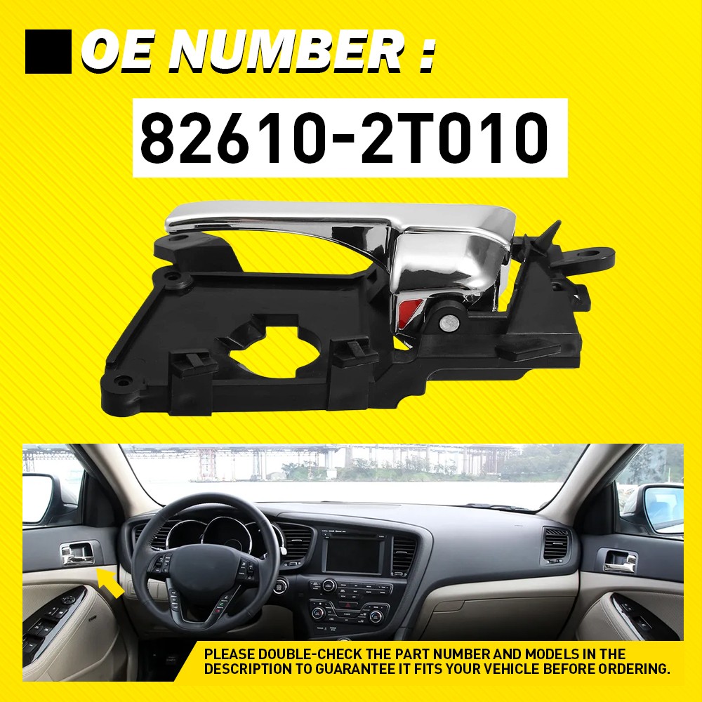 Front Driver Door Handle Interior Inner Left LH Side Fit Kia Optima 2011-2013 EH