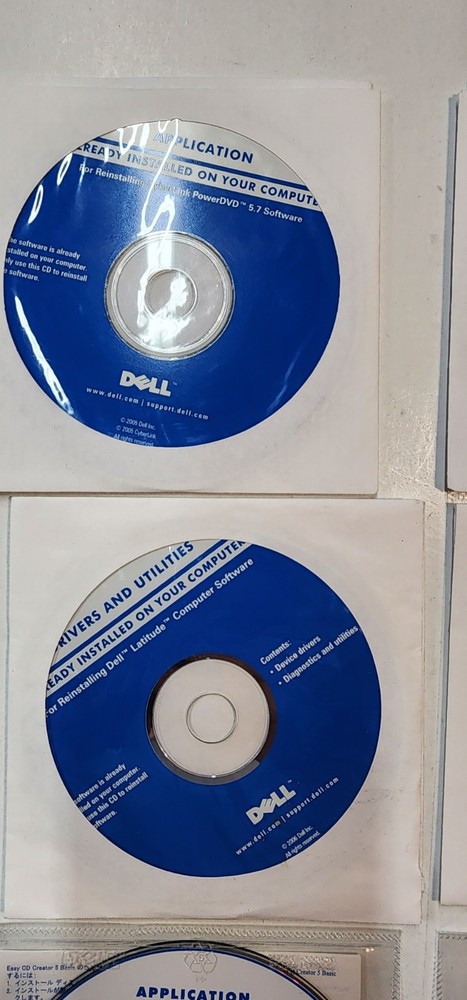 DELL OEM Software Bundle LOT Drivers and Software