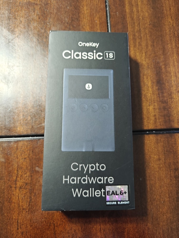 OneKey Classic 1S Crypto Hardware Wallet