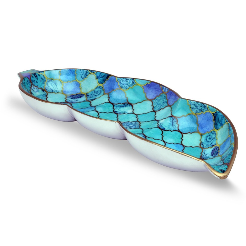 Decorative Enamel Platter