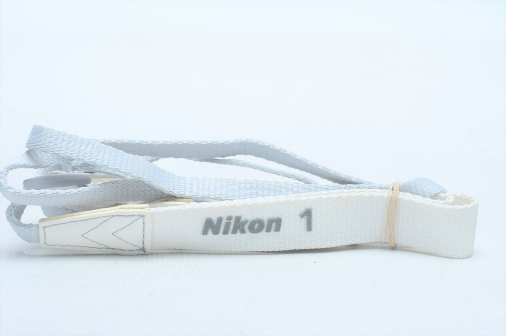 NIKON 1 SLIM CAMERA NECK STRAP WHITE