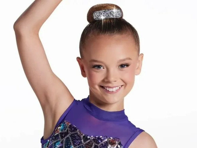 Weissman Dance Rock Crystal Barrette Silver