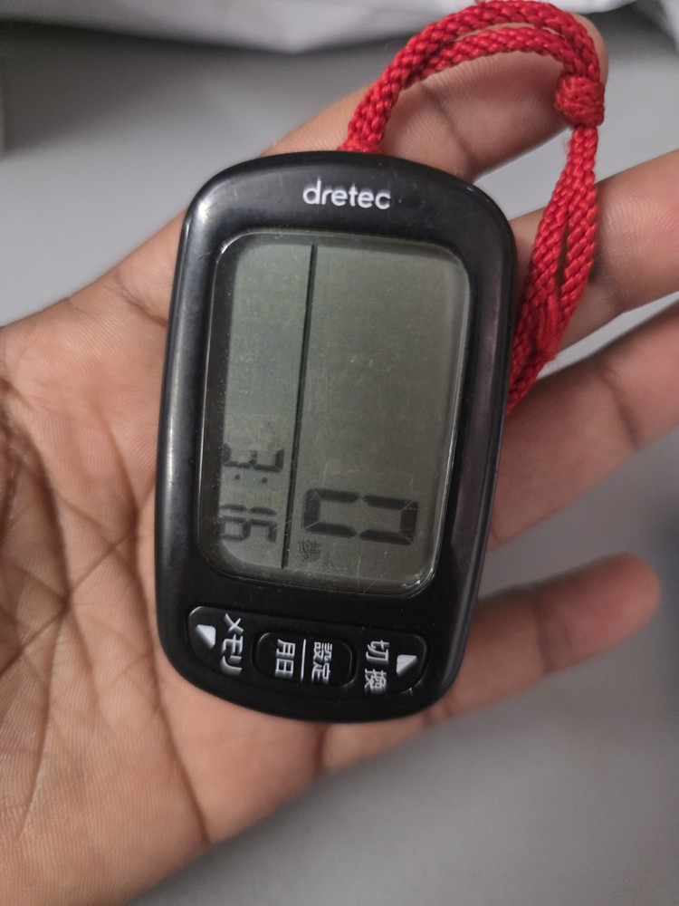 Dretec H235 Pedometer With Large Screen Calorie Burned Exercise