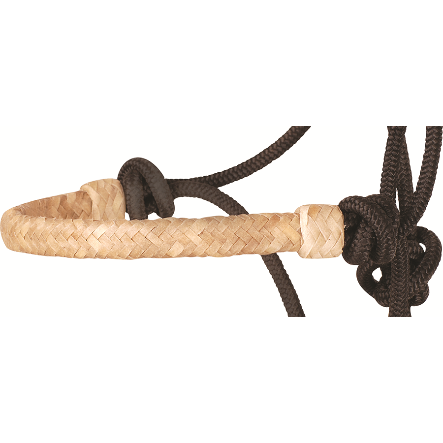Equibrand BRAIDED RAWHIDE ROPE HALTER