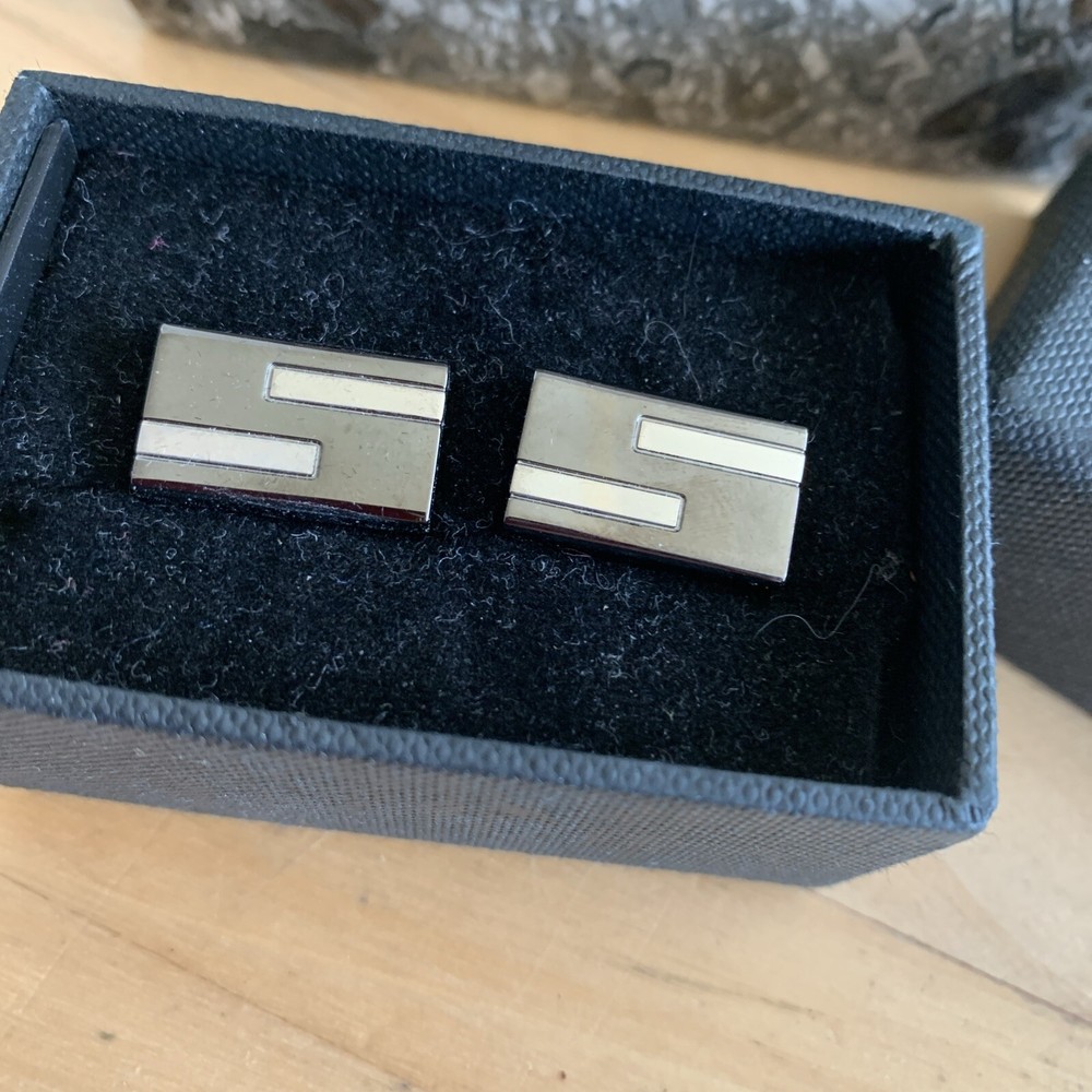NEXT CUFFLINKS Silver MEN'S Superb Condition