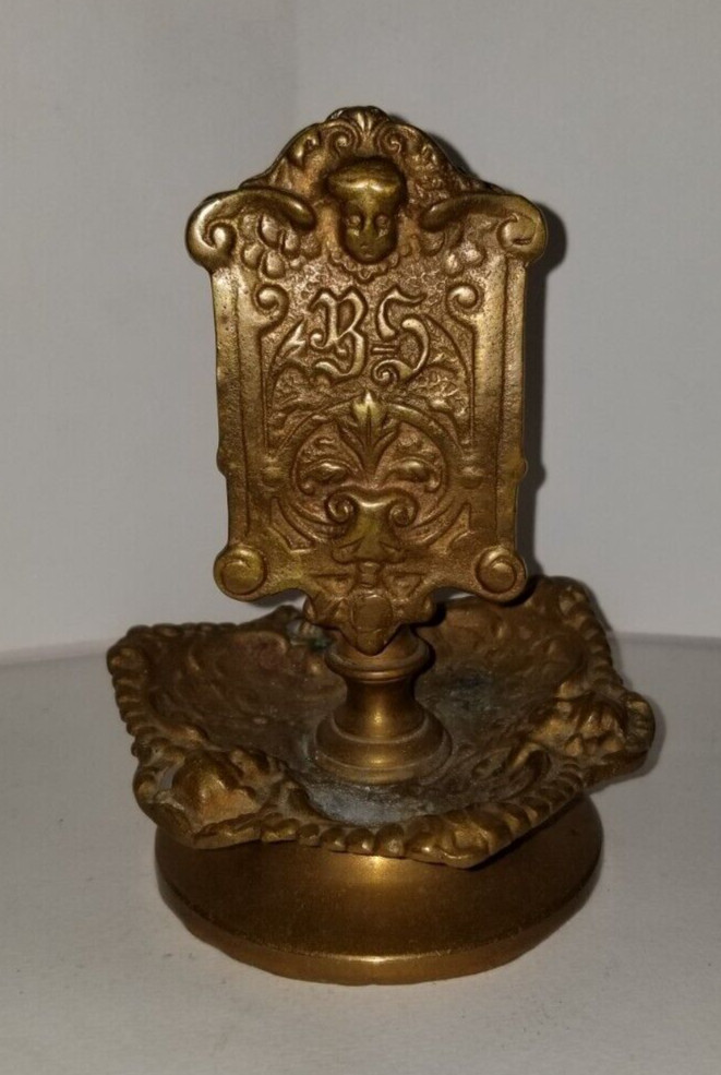 WM Bernard Bronze Matchstand