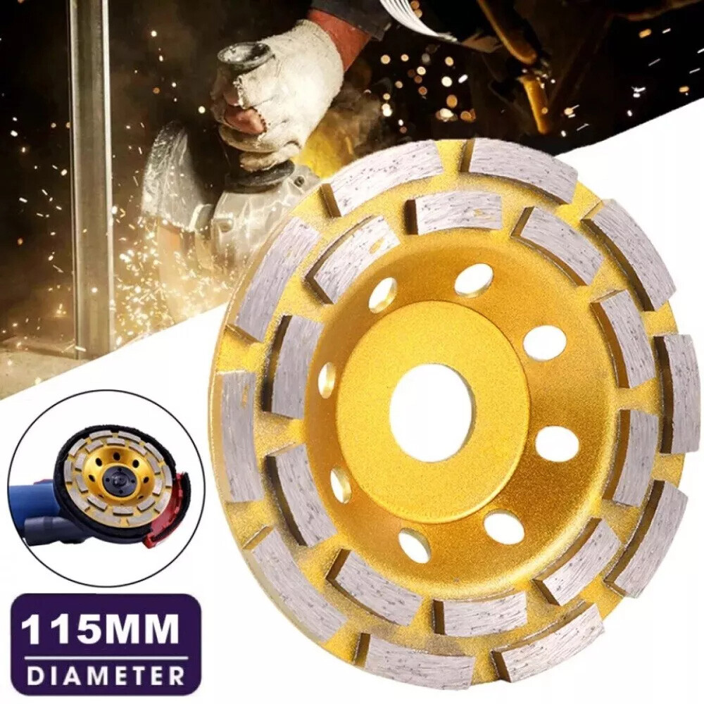 115mm Diamond Segment Grinding Wheel Disc Cup Marble Concrete Granite Stone❥
