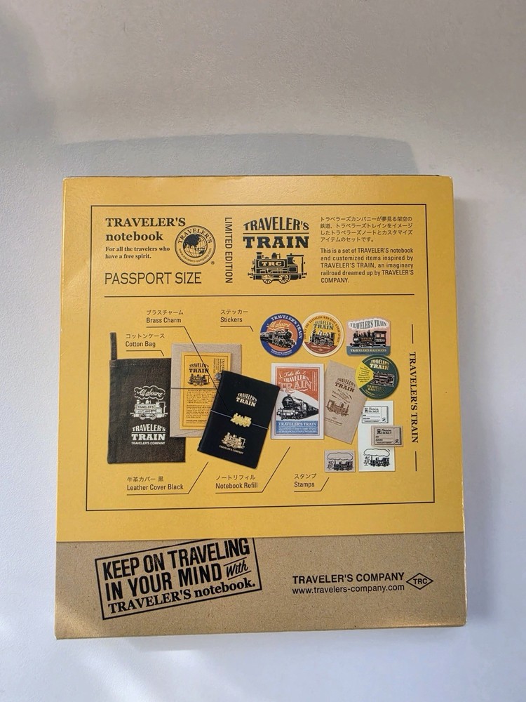 Travelers Notebook Train - Limited Edition