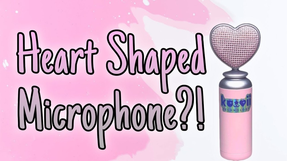 Kawaii USB desktop Recording Mic Studio Quality Microphone Condenser Computer PC