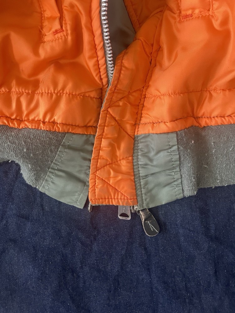 Flight Jacket MA-1 Last Flight Status Model Original MIL-J-8279E Reversible