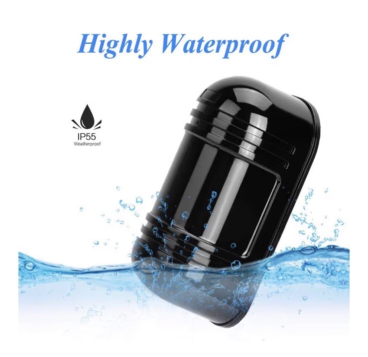 Dual Digital Photoelectric Beam Sensor Kit 200ft