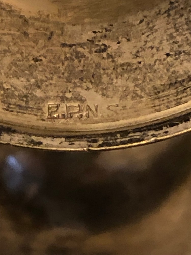 VINTAGE KIDDISH KADISH CUP Judaica Marked epns