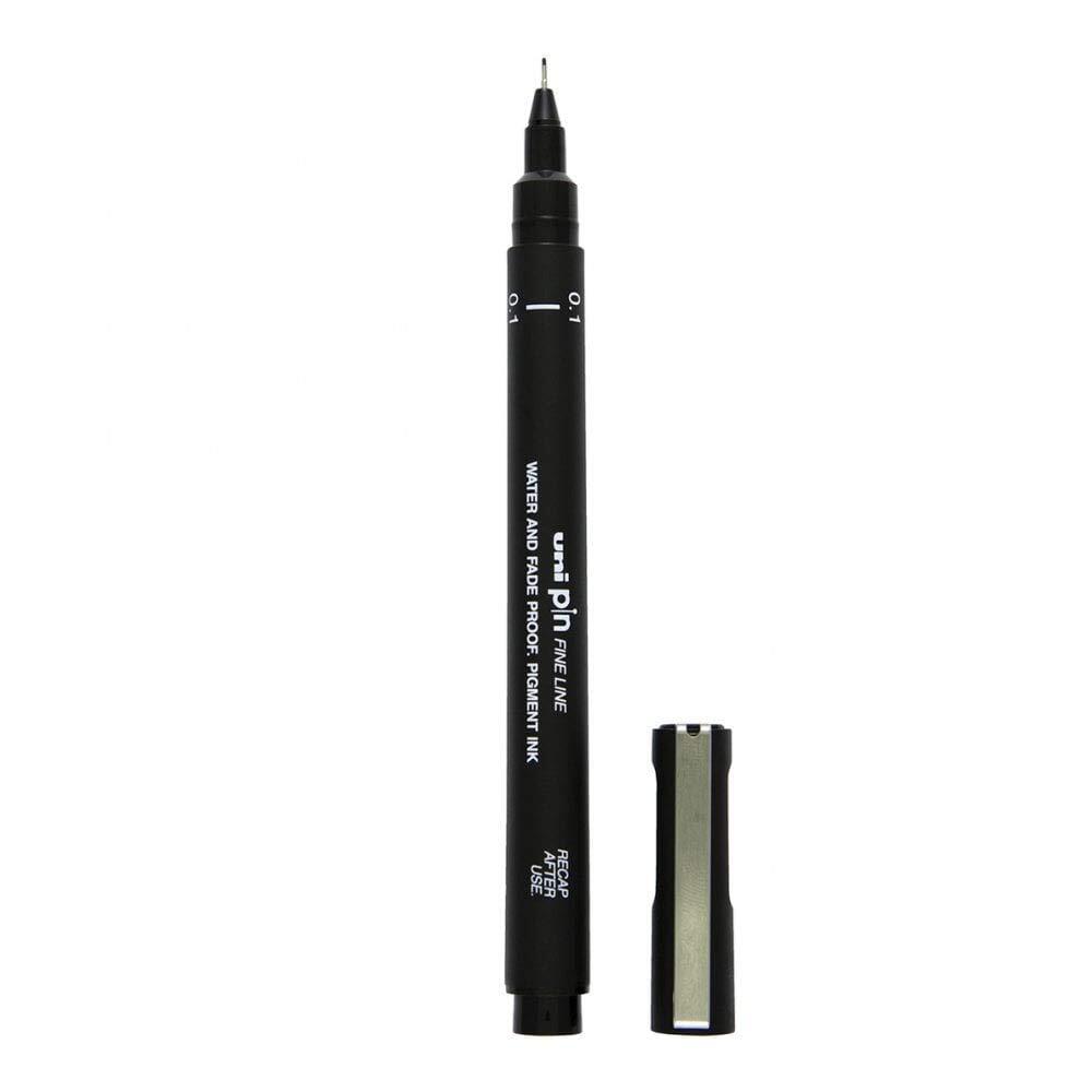 uni FINE Marker 0.5mm Black