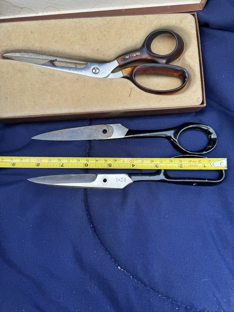 Vintage Wiss Pinking Shears, Plus Additional Pair