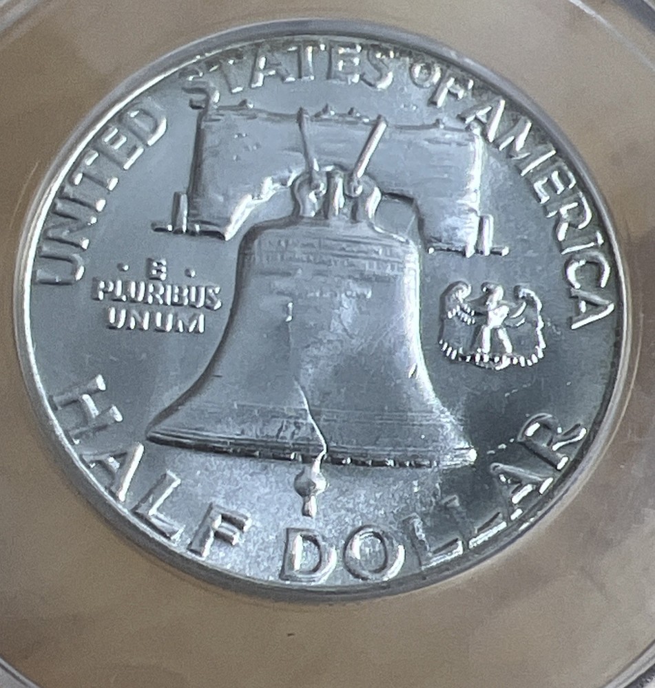 1963 50c Silver Franklin Half-Dollar MS 63 ANACS