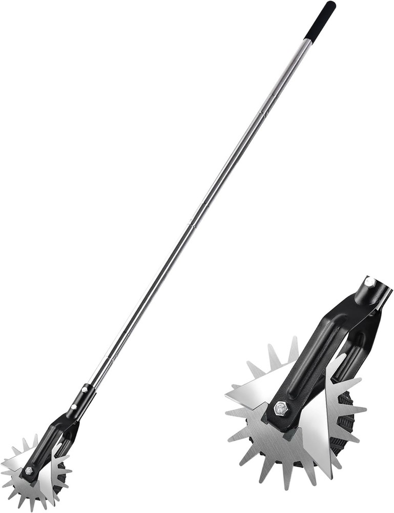 Robust 3-Section Manual Lawn Edger – Adjustable Heights and Durable Performance