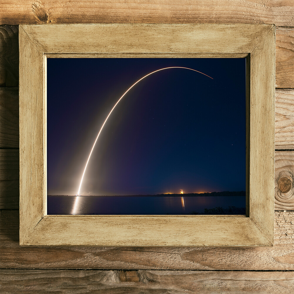 SpaceX ABS-EUTELSAT - 11x14 Unframed Print - Makes a Great Gift Under $15