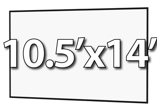 DA-LITE 90843 - FAST-FOLD DELUXE 10.5'x14' REPLACEMENT SURFACE - DUAL VISION