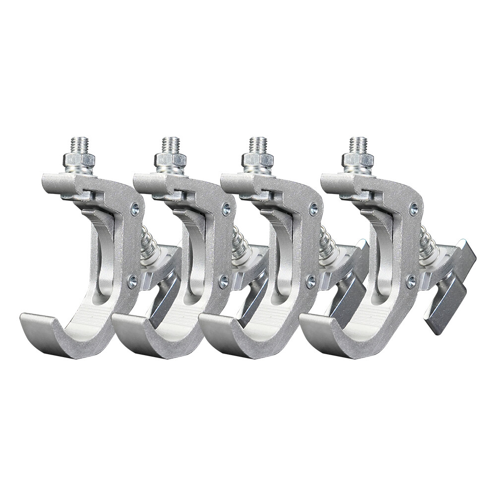 4Pcs Stage Lighting Clamp Truss Bracket Hook Clamp DJ Projector Bar Light
