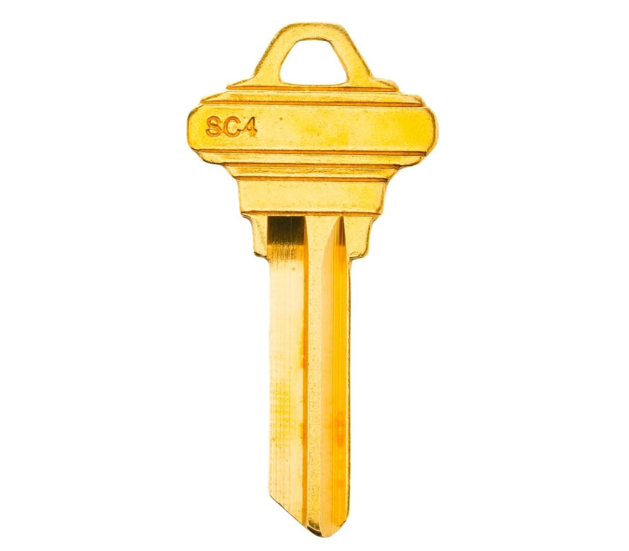 50PCS SC4 Brass Key Blanks