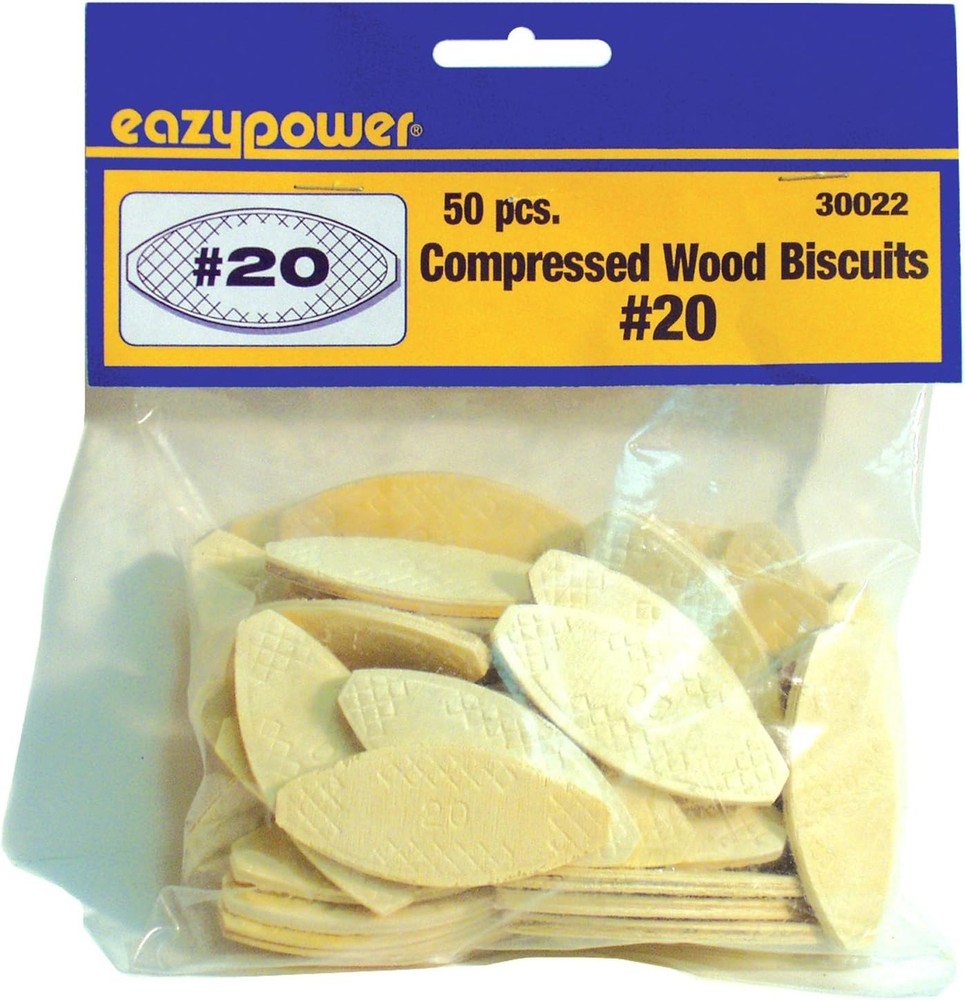 EasyPower - Compressed Wood Buscuits - #20 - 50ct