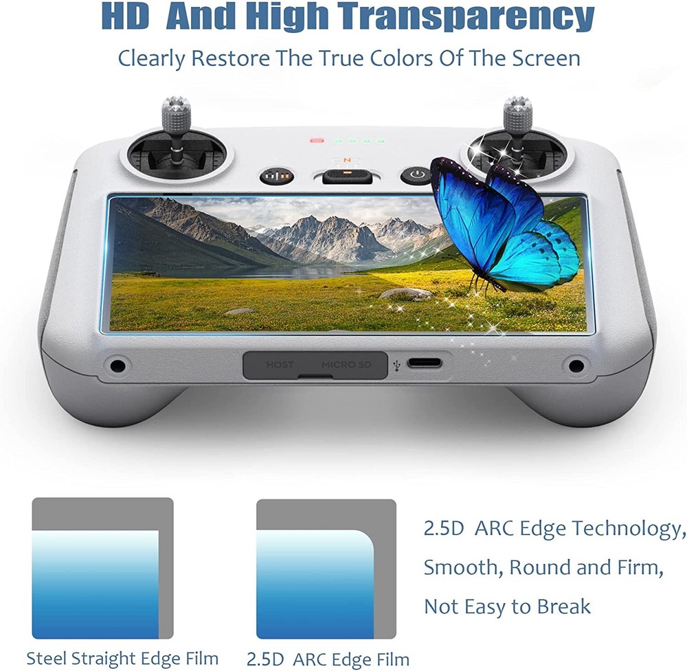 2PCS Mini 3 Pro Screen Protector for DJI RC Remote Controller Accessories