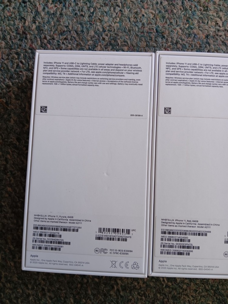 Apple Iphone 15 11 Box Only X4