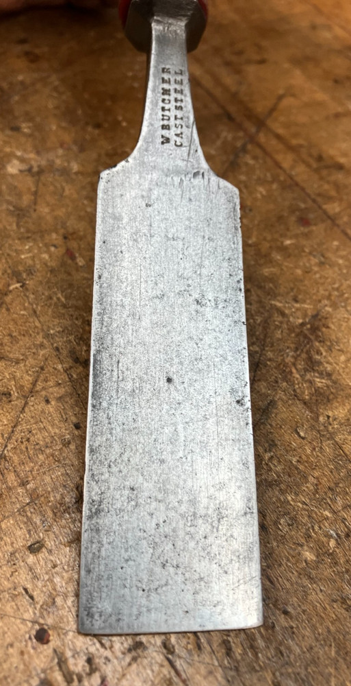 W. Butcher 1-1/4" Firmer Chisel- Sharp