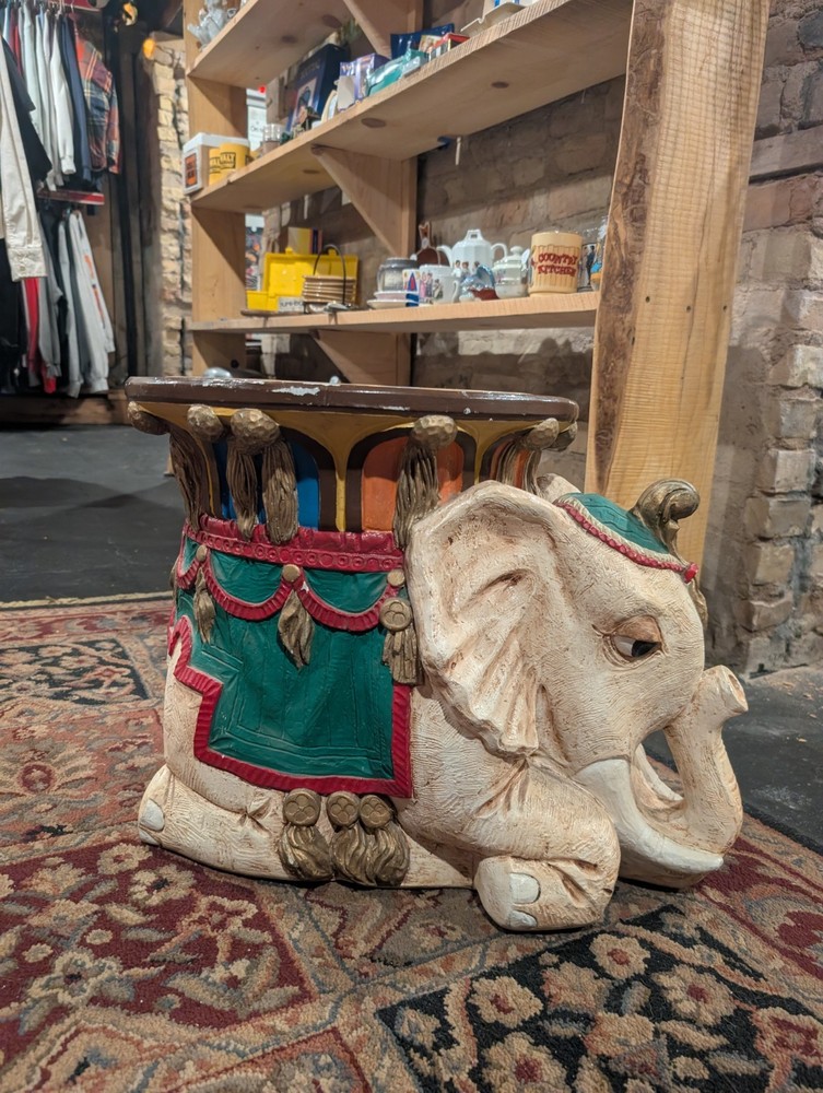 Vintage Elephant side table