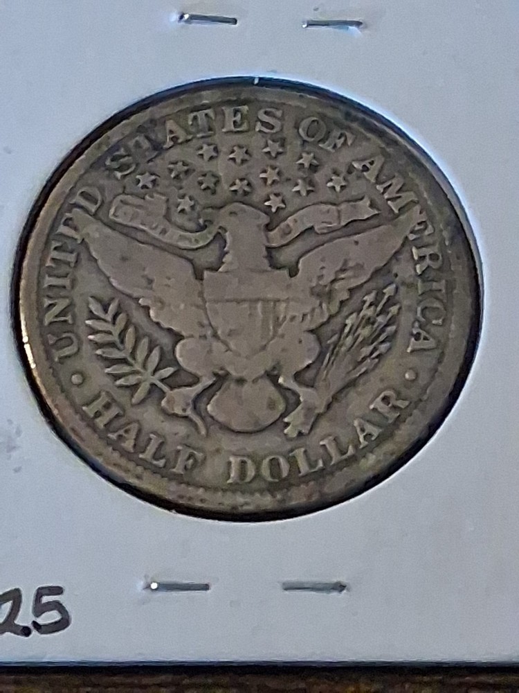 1911 P BARBER HALF DOLLAR **SILVER**