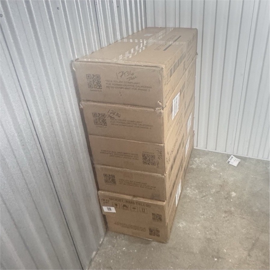 6 Metal Wire Shelving Unit with Multiple Storage Boxes