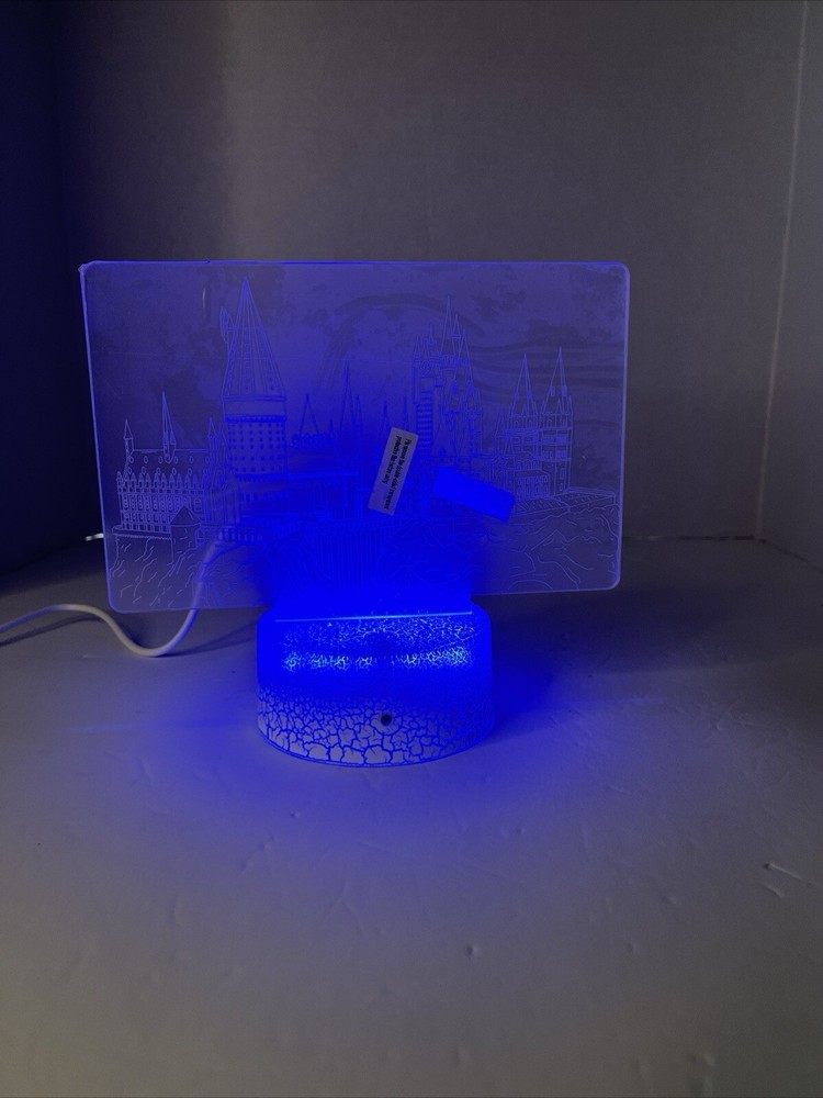 3D Kid Castle Lamp Illusion, Gift Set