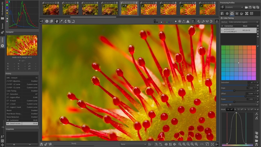 Raw Therapee Photo Editing Software, RAW Image Editor for Windows on CD-ROM