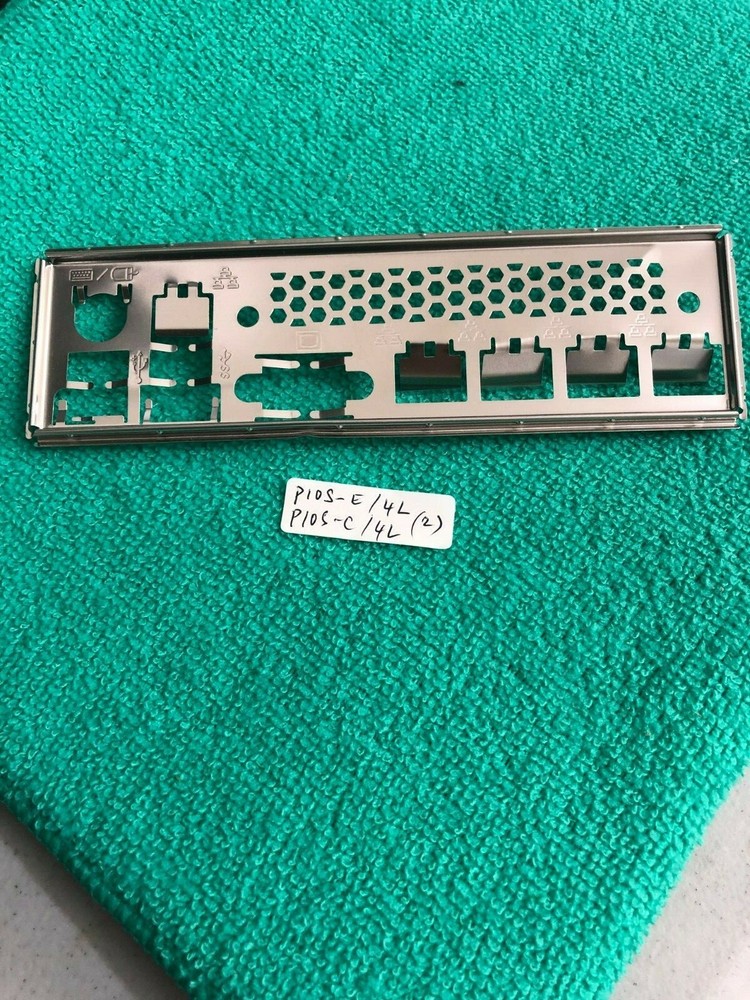 ASUS IO SHIELD for ASUS P10S-E 4L , P9D-E 4L, P9D-C 4L ,P10S-C 4L