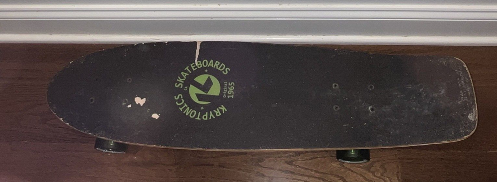 Kryptonics 30" Longboard Skateboard Beach Island Script 06/01/2021-072QR