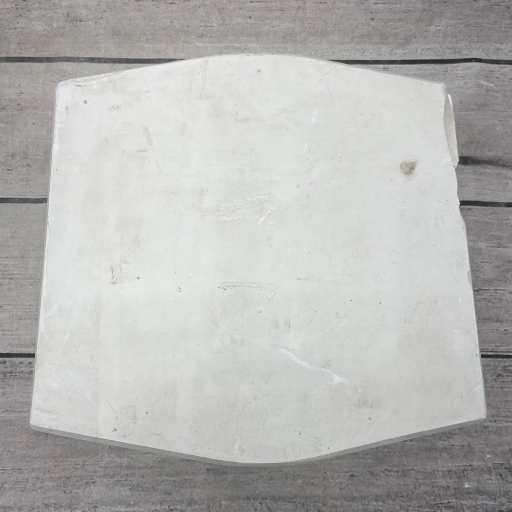 White Horse Mold Ceramic Casting Mold Simple Plate #1663