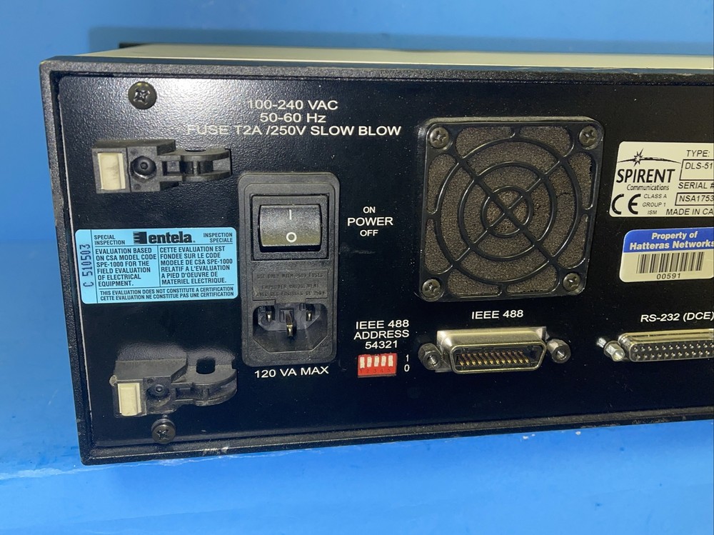 SPIRENT DLS 5103 IMPAIRMENT GENRATOR