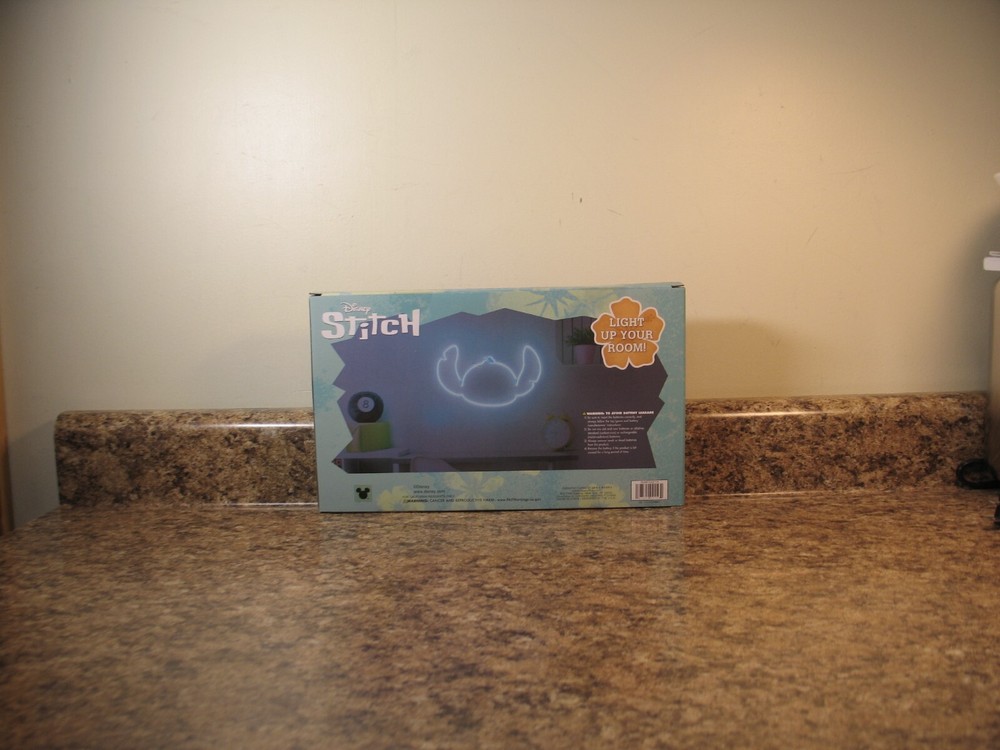 Disney Stitch Neon Wall Art Light NEW