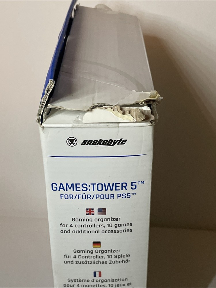 Snakebyte Games Tower 5 Universal Storage Solution PlayStation 5 Compatible