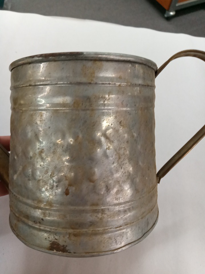 Vintage Rustic Metal Watering Can